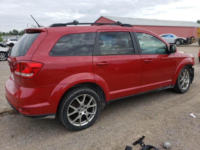 3C4PDDEG8CT289233 - 2012 DODGE JOURNEY R/T RED photo 3