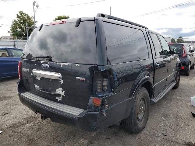 1FMFK16598LA37325 - 2008 FORD EXPEDITION EL XLT BLACK photo 4