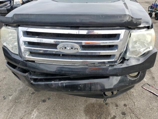 1FMFK16598LA37325 - 2008 FORD EXPEDITION EL XLT BLACK photo 9