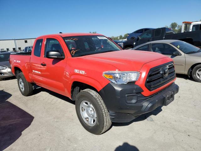 5TFRX5GN6JX111050 - 2018 TOYOTA TACOMA ACCESS CAB წითელი ფოტო 1