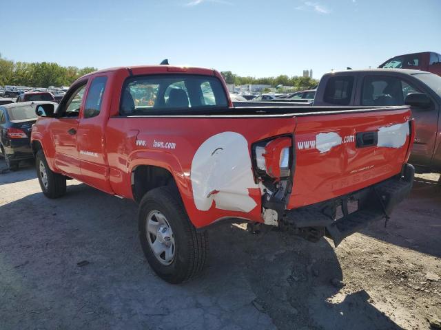 5TFRX5GN6JX111050 - 2018 TOYOTA TACOMA ACCESS CAB წითელი ფოტო 3