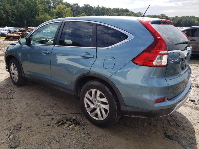 2HKRM4H57FH678582 - 2015 HONDA CR-V EX BLUE photo 2