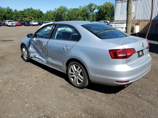 3VW2K7AJ6FM215422 - 2015 VOLKSWAGEN JETTA BASE SILVER photo 2