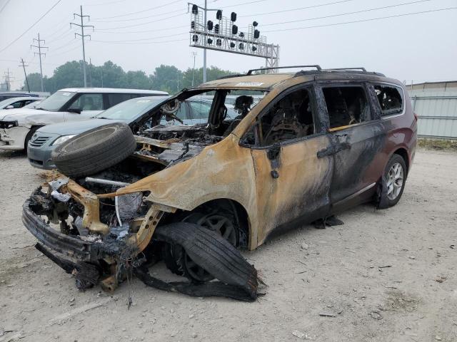 2C4RC1BG9HR592417 - 2017 CHRYSLER PACIFICA TOURING L Այրված լուսանկար 1