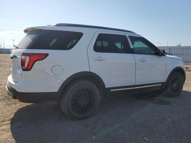 1FM5K8DH2HGA65753 - 2017 FORD EXPLORER XLT WHITE photo 3