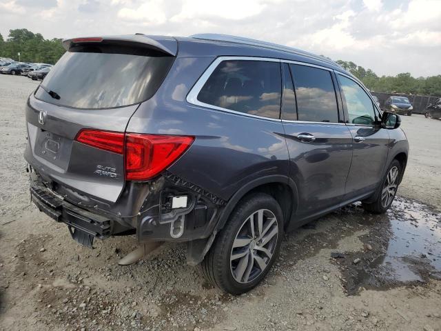 5FNYF6H06JB045147 - 2018 HONDA PILOT ELITE GRAY photo 3