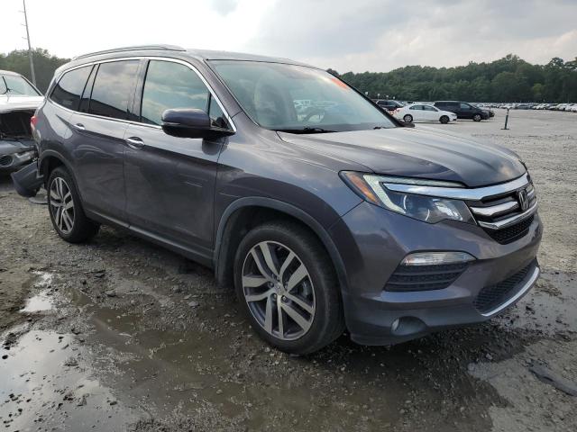 5FNYF6H06JB045147 - 2018 HONDA PILOT ELITE GRAY photo 4