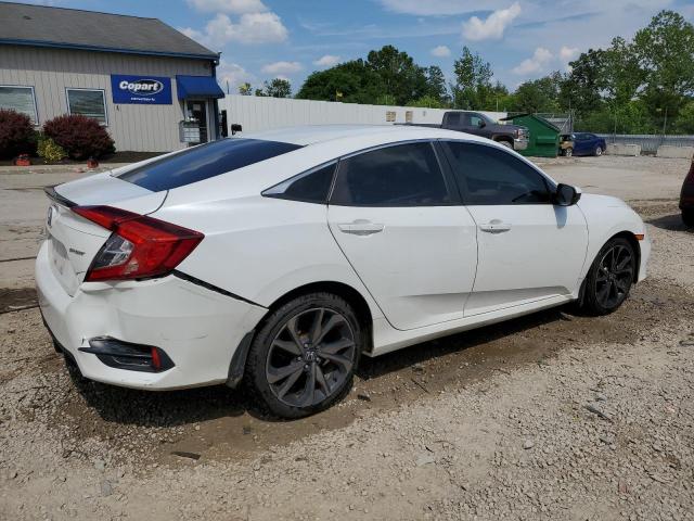 2HGFC2F89LH599539 - 2020 HONDA CIVIC SPORT თეთრი ფოტო 3