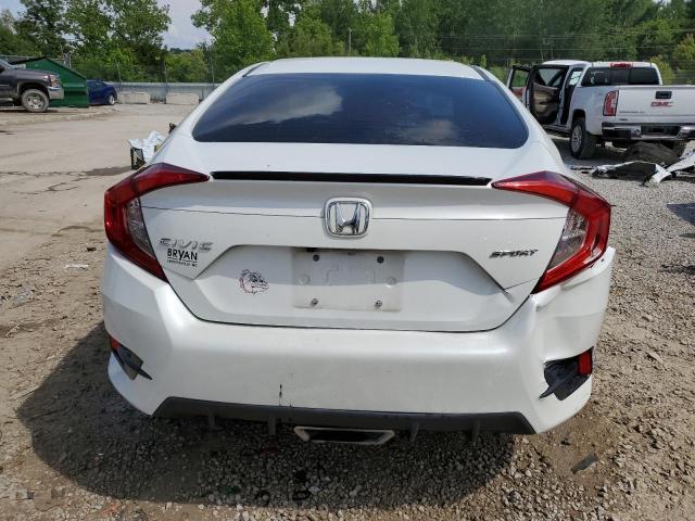 2HGFC2F89LH599539 - 2020 HONDA CIVIC SPORT თეთრი ფოტო 6