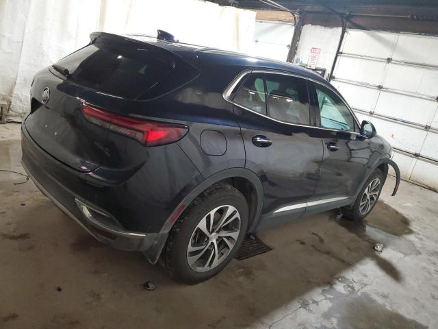 LRBFZPR41MD113211 - 2021 BUICK ENVISION ESSENCE BLUE photo 3