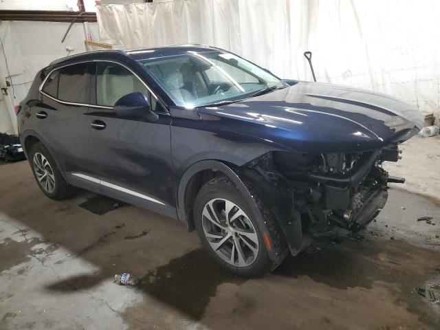 LRBFZPR41MD113211 - 2021 BUICK ENVISION ESSENCE BLUE photo 4