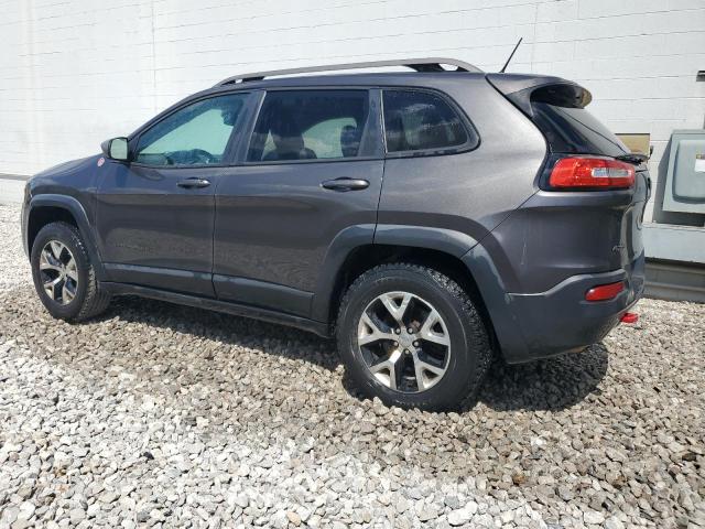 1C4PJMBB4EW162381 - 2014 JEEP CHEROKEE TRAILHAWK BLACK photo 2