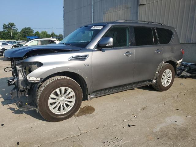 JN8AY2NC8H9507378 - 2017 NISSAN ARMADA SV SILVER photo 1