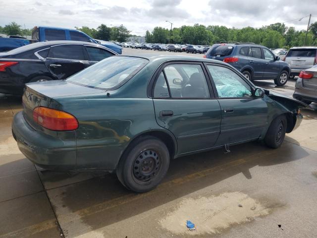 1Y1SK52821Z446386 - 2001 CHEVROLET GEO PRIZM BASE 绿色 照片 3