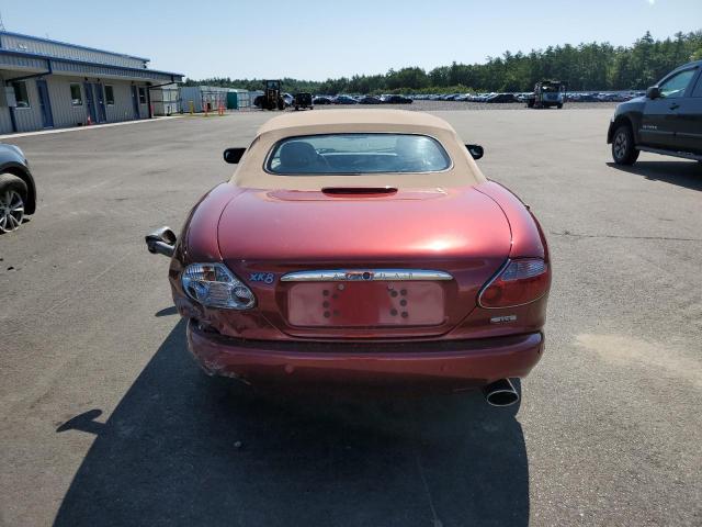 SAJDA42C942A39018 - 2004 JAGUAR XK8 BURGUNDY photo 6