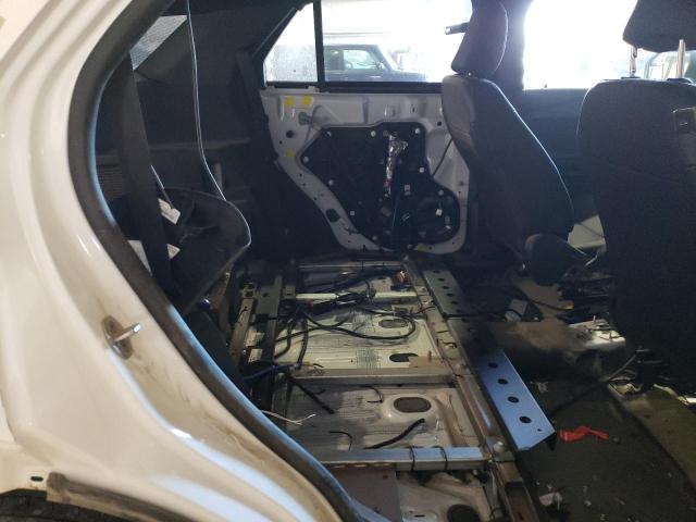 1FM5K8AB8MGB35301 - 2021 FORD EXPLORER POLICE INTERCEPTOR WHITE photo 10