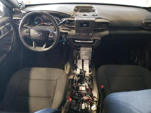 1FM5K8AB8MGB35301 - 2021 FORD EXPLORER POLICE INTERCEPTOR WHITE photo 8