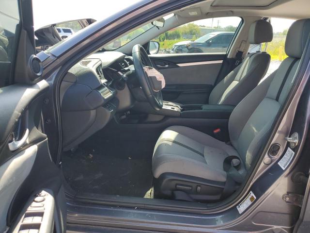 19XFC1F38LE017410 - 2020 HONDA CIVIC EX GRAY photo 7