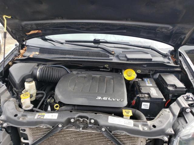 2C4RC1BG5ER232556 - 2014 CHRYSLER TOWN & COU TOURING BLACK photo 11