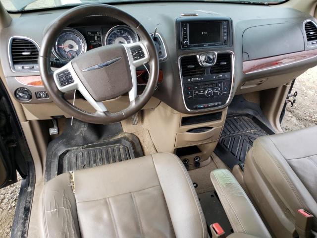 2C4RC1BG5ER232556 - 2014 CHRYSLER TOWN & COU TOURING BLACK photo 8