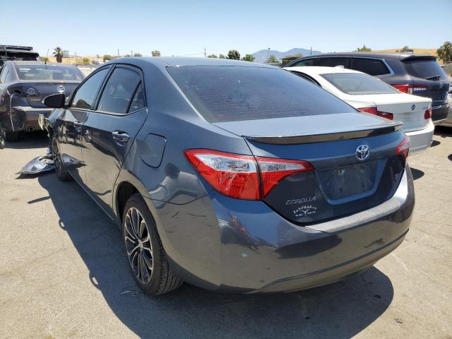 2T1BURHE6EC216210 - 2014 TOYOTA COROLLA L GRAY photo 2