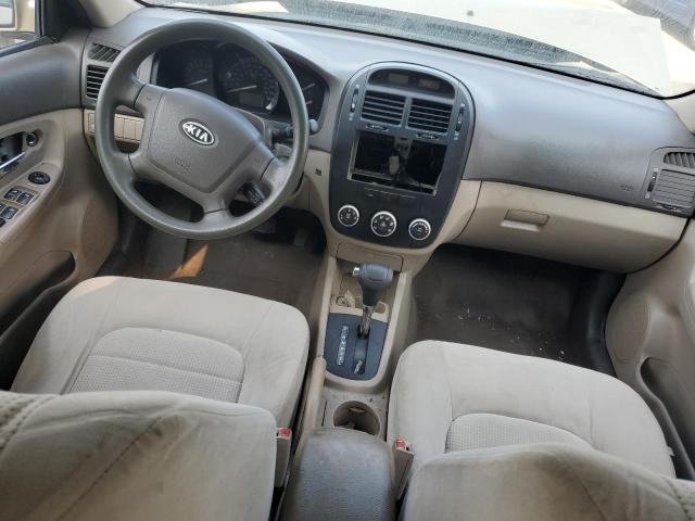 KNAFE221395651469 - 2009 KIA SPECTRA EX BEIGE photo 8