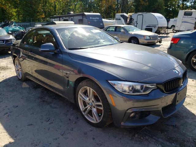 WBA4U1C59H5A16165 - 2017 BMW 440XI GRAY photo 1