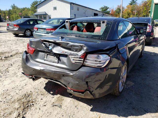 WBA4U1C59H5A16165 - 2017 BMW 440XI GRAY photo 9