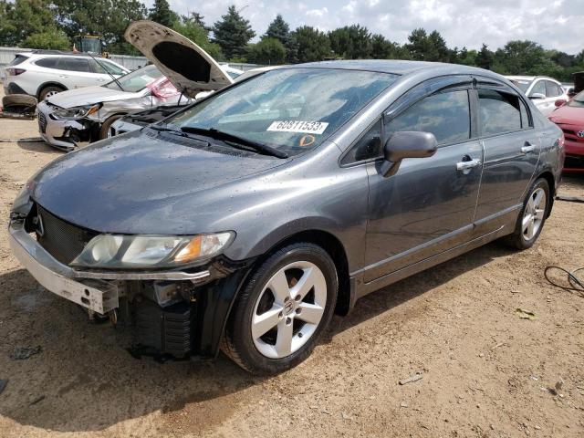 19XFA1F65AE070482 - 2010 HONDA CIVIC LX-S Մոխրագույն լուսանկար 1