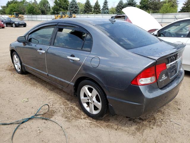 19XFA1F65AE070482 - 2010 HONDA CIVIC LX-S Մոխրագույն լուսանկար 2