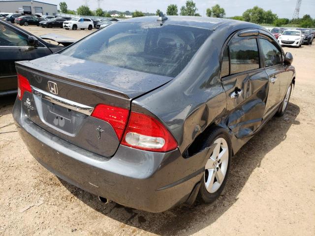 19XFA1F65AE070482 - 2010 HONDA CIVIC LX-S Մոխրագույն լուսանկար 3