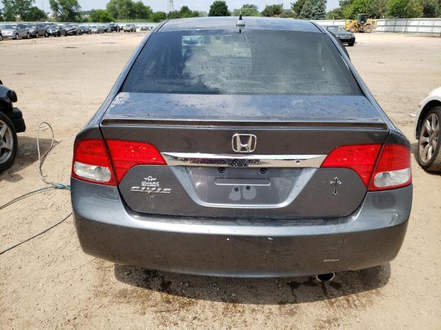 19XFA1F65AE070482 - 2010 HONDA CIVIC LX-S Մոխրագույն լուսանկար 6
