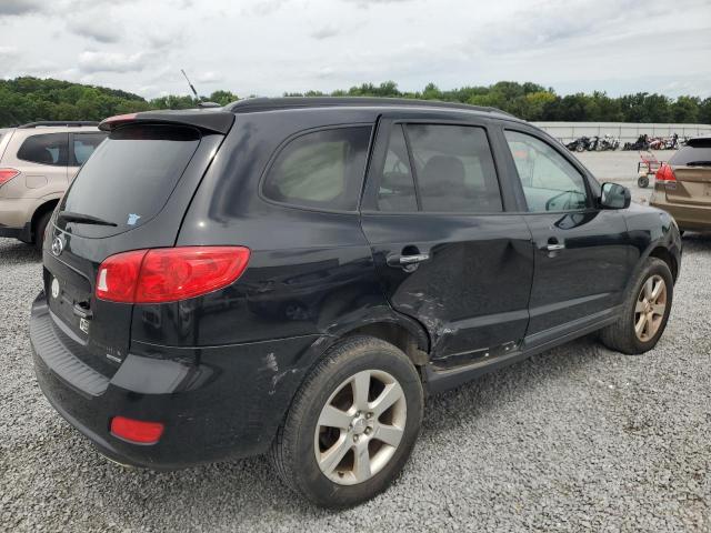 5NMSH13E58H172180 - 2008 HYUNDAI SANTA FE SE BLACK photo 3