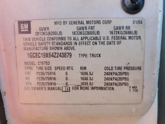 1GCEC19V97Z138465 - 2007 CHEVROLET SILVERADO C1500 CLASSIC Boz foto 13