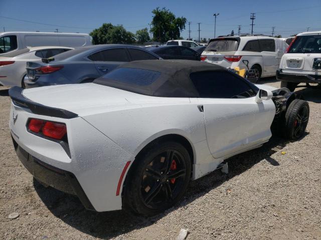 1G1YB3D76H5105557 - 2017 CHEVROLET CORVETTE STINGRAY 1LT WHITE photo 3