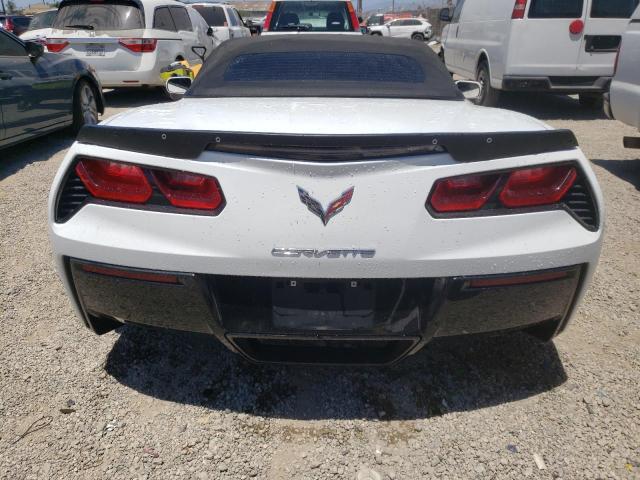 1G1YB3D76H5105557 - 2017 CHEVROLET CORVETTE STINGRAY 1LT WHITE photo 6