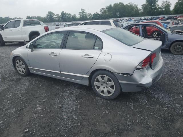 1HGFA16566L066285 - 2006 HONDA CIVIC LX GRAY photo 2