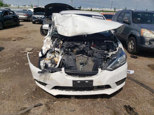 3N1AB7AP3KY264117 - 2019 NISSAN SENTRA S WHITE photo 5