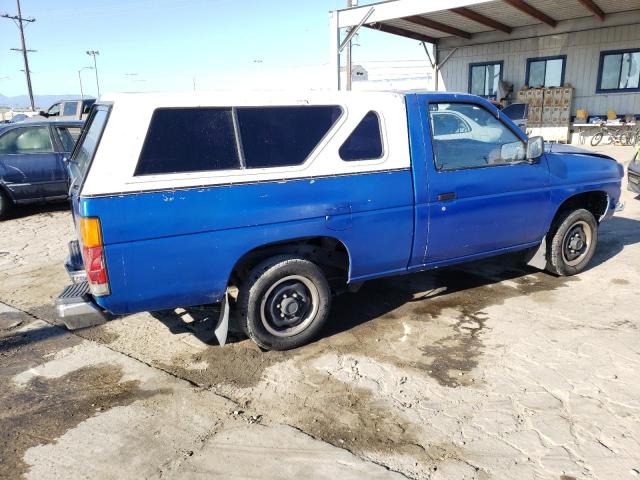 1N6SD11S0MC417459 - 1991 NISSAN TRUCK SHORT WHEELBASE BLUE photo 3