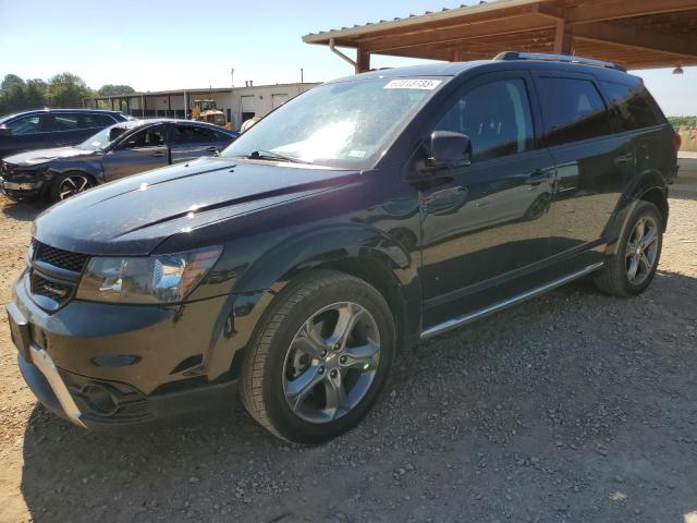 3C4PDCGB9HT708547 - 2017 DODGE JOURNEY CROSSROAD BLACK photo 1