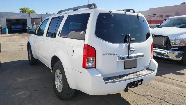 5N1AR18U49C600048 - 2009 NISSAN PATHFINDER S WHITE photo 3