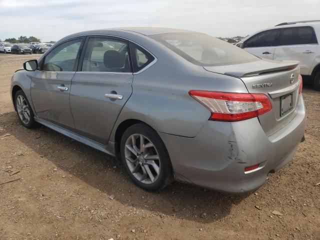 3N1AB7AP8DL698937 - 2013 NISSAN SENTRA S GRAY photo 2