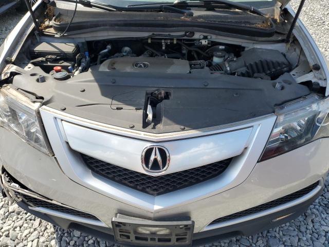2HNYD2H61BH525489 - 2011 ACURA MDX TECHNOLOGY SILVER photo 12