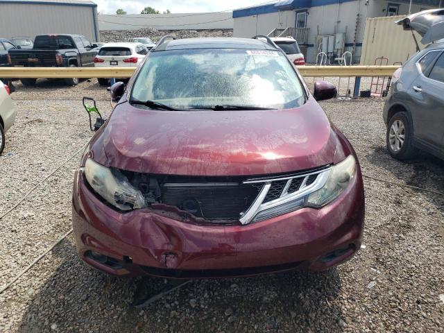 JN8AZ1MU5CW117043 - 2012 NISSAN MURANO S BURGUNDY photo 5