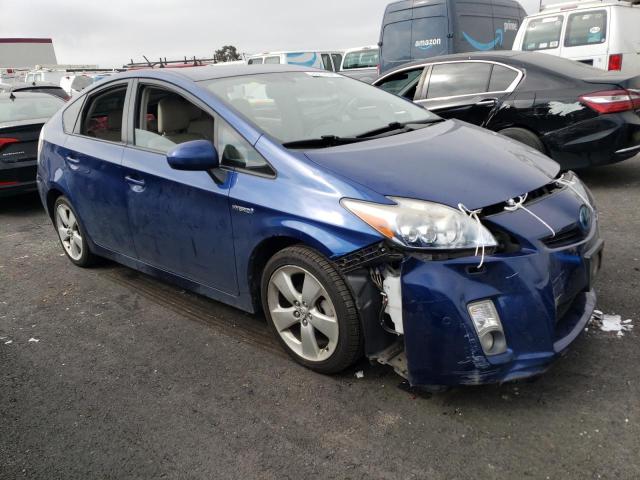 JTDKN3DU7A0105130 - 2010 TOYOTA PRIUS BLUE photo 4