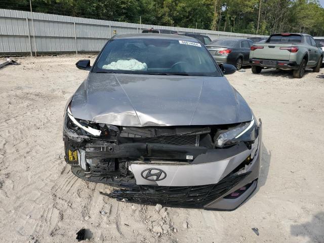 KMHLR4AF2NU236156 - 2022 HYUNDAI ELANTRA N LINE GRAY photo 5