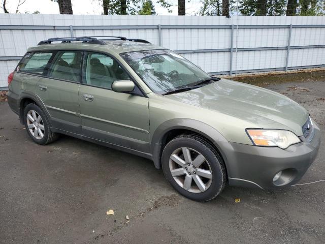 4S4BP62C667342143 - 2006 SUBARU LEGACY OUTBACK 2.5I LIMITED GREEN photo 4