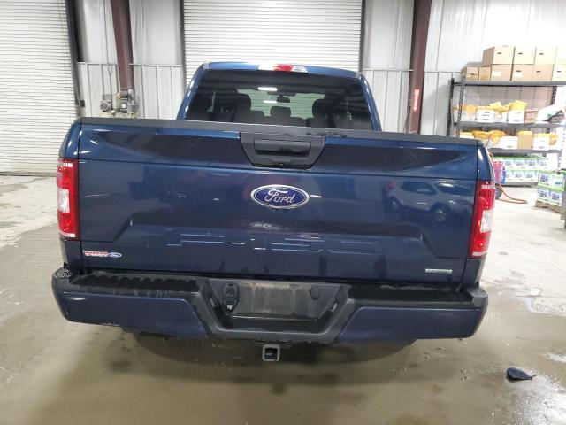 1FTEX1EP1JFC41254 - 2018 FORD F150 SUPER CAB BLUE photo 6