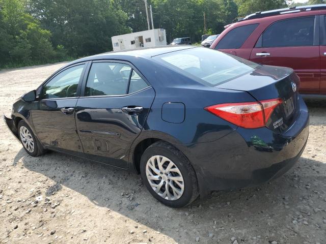 2T1BURHE0KC194555 - 2019 TOYOTA COROLLA L BLUE photo 2