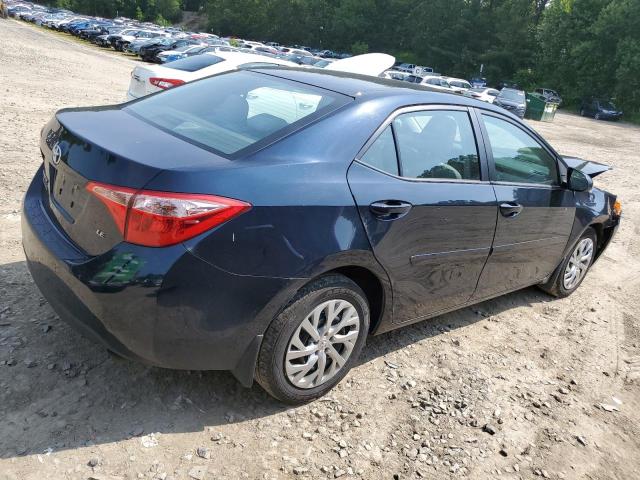 2T1BURHE0KC194555 - 2019 TOYOTA COROLLA L BLUE photo 3